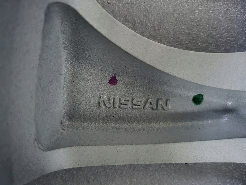 1x Alufelge 16 Zoll 6.0" 4x100 55ET Glanz Graphit 3HM3A Mg Micra Rim Wheel