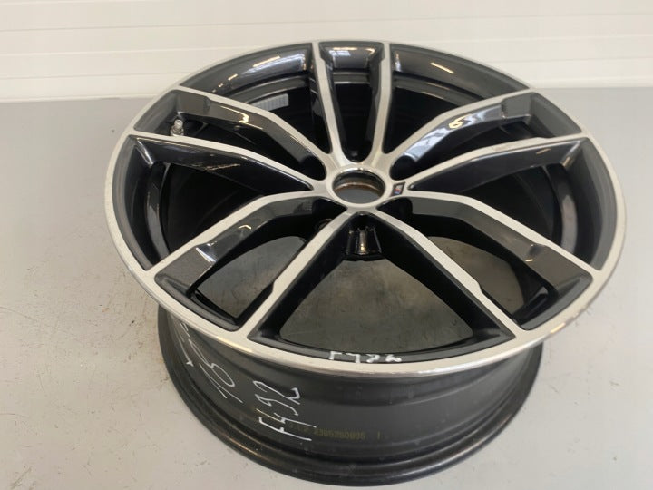 1x Alufelge 18 Zoll 8.0" 5x112 30ET Glanz Graphit 7855081 BMW G31 G30 Mg 5 FEL8018282771bg