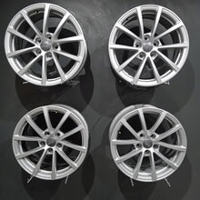 Laden Sie das Bild in den Galerie-Viewer, 4x Alufelge 17 Zoll 7.5" 5x112 36ET Glanz Silber 4K0601025- Audi A6 C7 B8 FEL2995503286fs