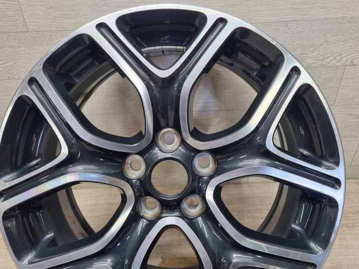 1x Alufelge 18 Zoll 7.0" 5x114.3 38ET Glanz Schwarz Mitsubishi Outlander FEL9850829435fm