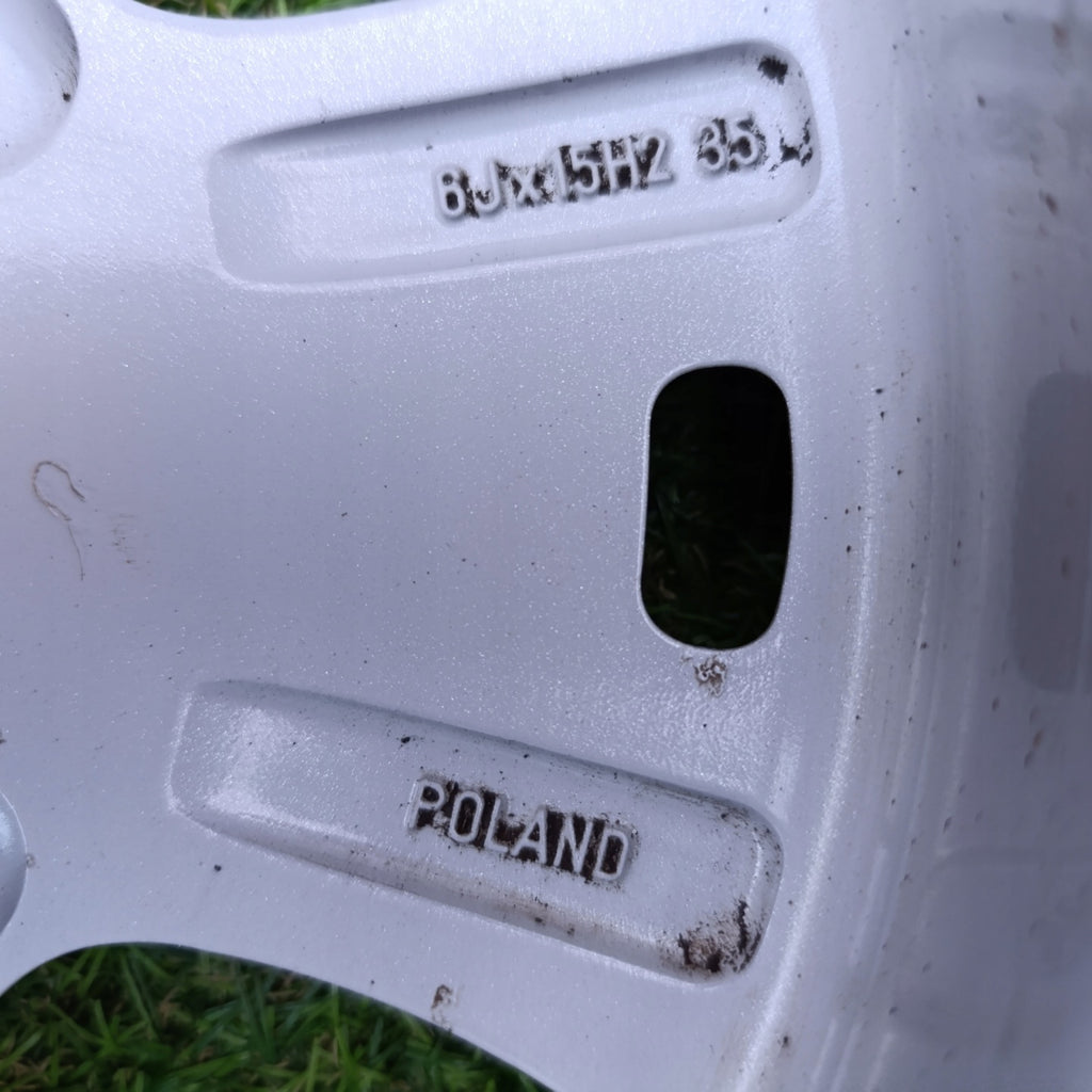 1x Alufelge 15 Zoll 6.0" 4x98 51929755 Fiat Panda Rim Wheel FEL6508007363wj