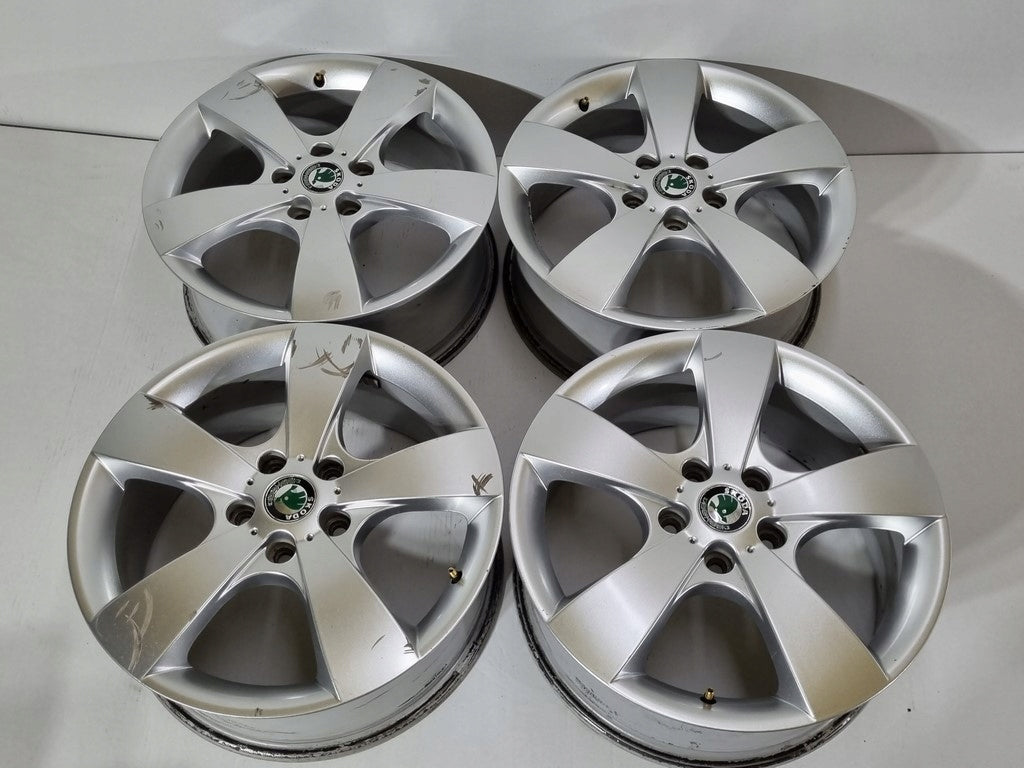 4x Alufelge 17 Zoll 7.0" 5x112 54ET 1Z0601025D Skoda Octavia I Rim Wheel FEL5732683029dy