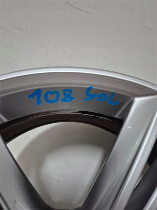 1x Alufelge 18 Zoll 8.0" 5x108 Zum Streichen 31362839 Volvo Rim Wheel FEL1791612190km