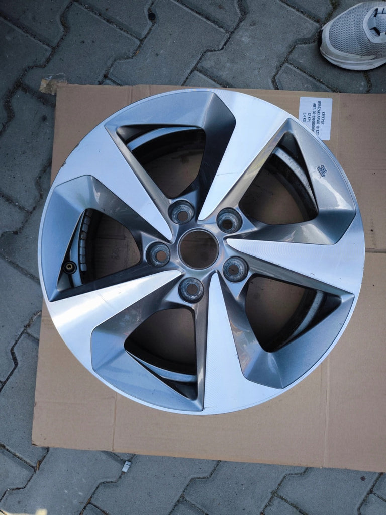 1x Alufelge 16 Zoll 6.5" 5x114.3 40ET Glanz 87169090 Nissan Qashqai Ii Rim Wheel FEL9671643804wy