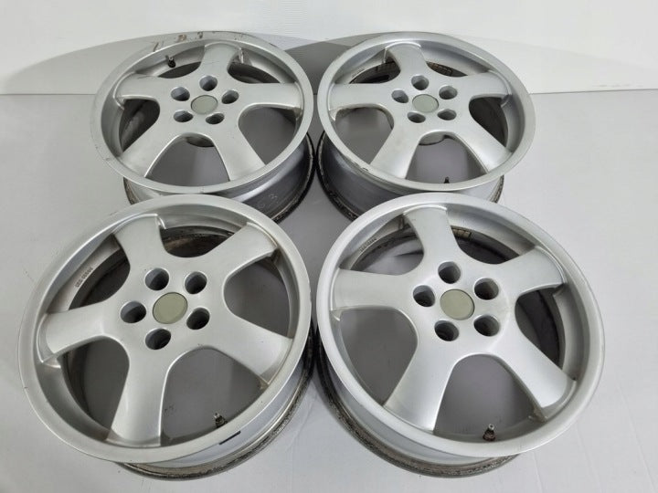 4x Alufelge 17 Zoll 7.0" 5x108 38ET Glanz Silber 03560520000 Citroën I Rim Wheel FEL2178516942ui