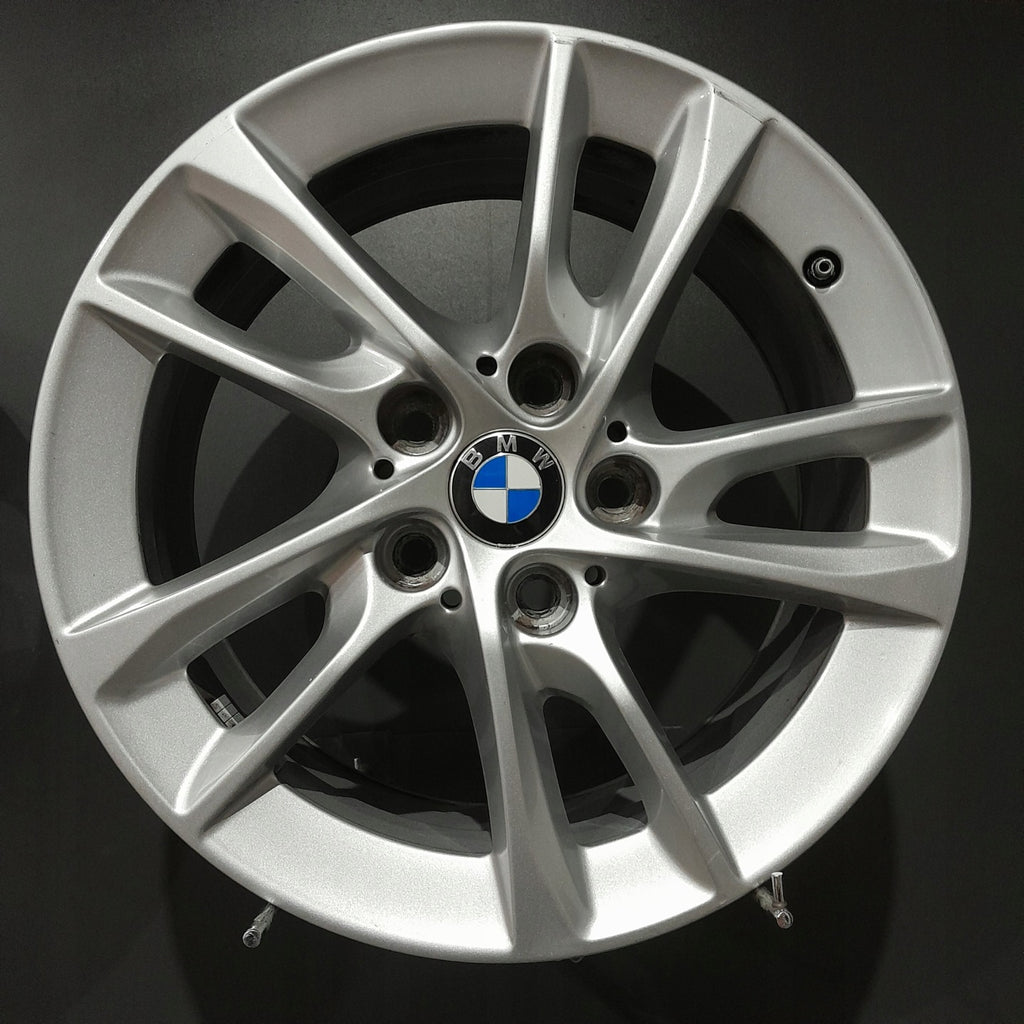 4x Alufelge 16 Zoll 7.0" 5x112 47ET Glanz Silber 6855083 BMW 2 F45 F46 Rim Wheel FEL4506759571pn