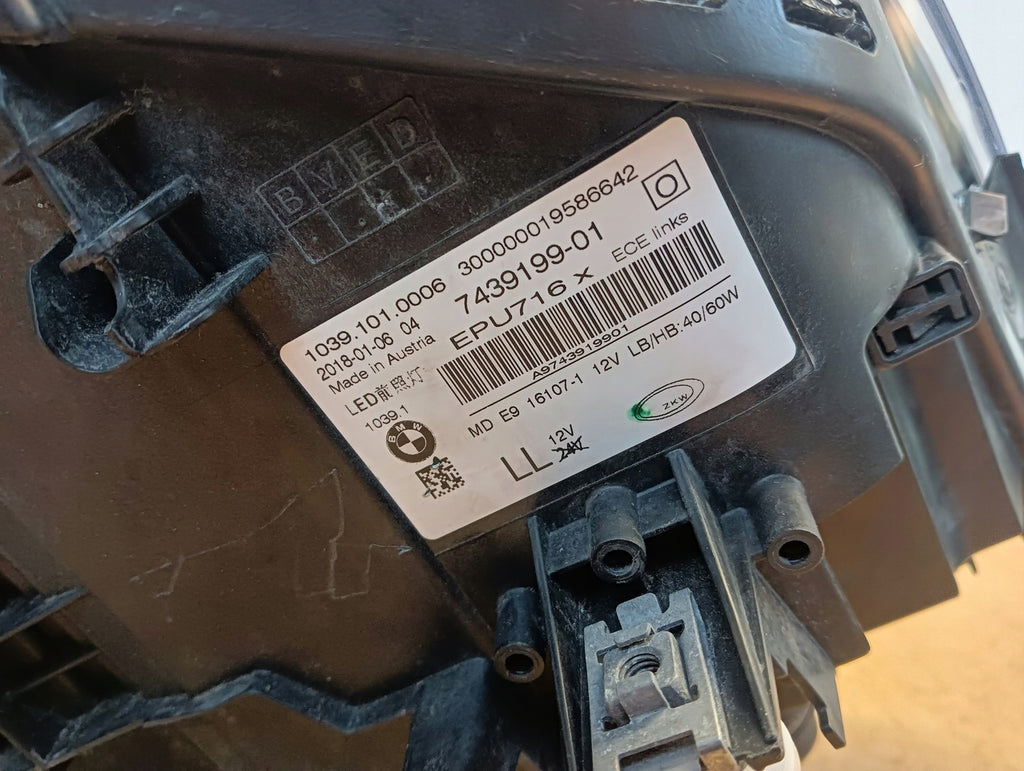 Frontscheinwerfer BMW 5 G31 G30 7439199-01 LED Ein Stück (Rechts oder Links) SCH8574749651tl