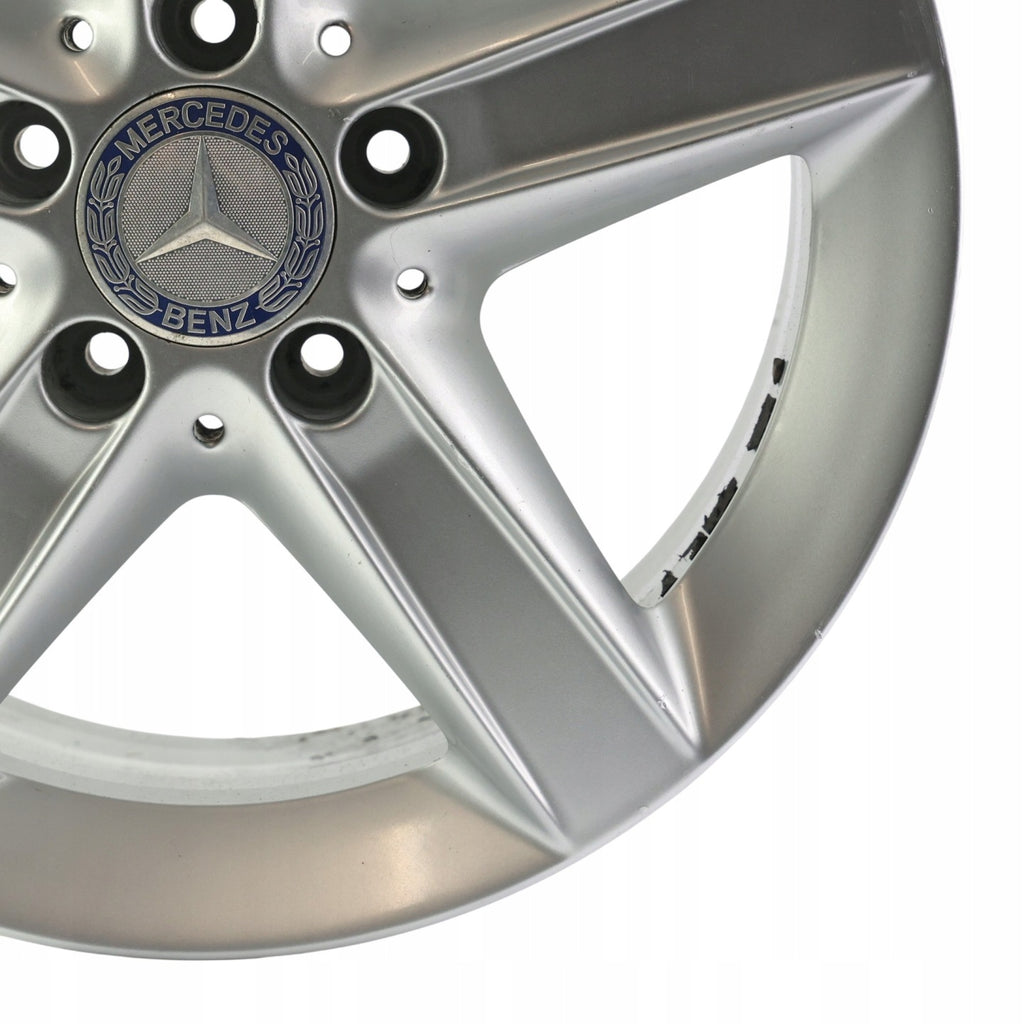 1x Alufelge 16 Zoll 8.0" 5x112 A1714013402 Mercedes-Benz Slk R171 Rim Wheel FEL3823000325ym