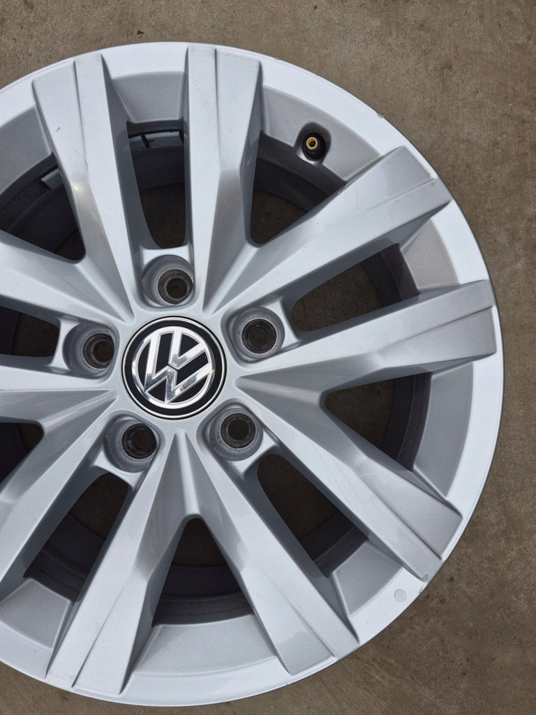 1x Alufelge 16 Zoll 6.5" 5x120 51ET Glanz Silber 7E0601025N VW Multivan FEL8327348519rf