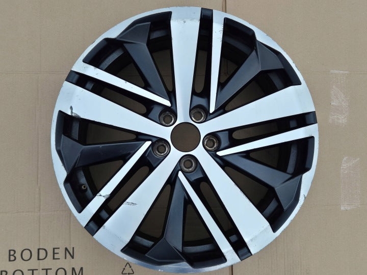 1x Alufelge 19 Zoll 7.5" 5x112 42ET Matt Grau 9820411177 Peugeot Ii Rim Wheel FEL3029077911cz