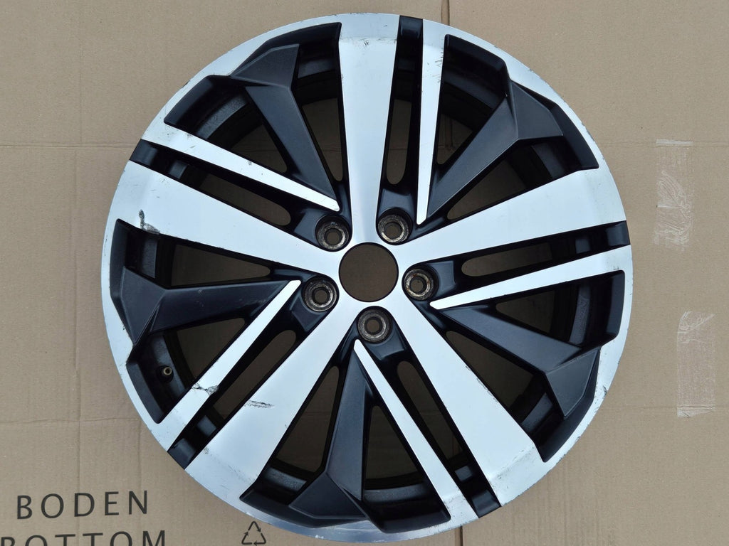 1x Alufelge 19 Zoll 7.5" 5x112 42ET Matt Grau 9820411177 Peugeot Ii Rim Wheel FEL3029077911cz