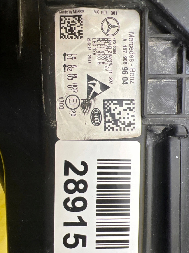 Frontscheinwerfer Mercedes-Benz Gle A1679069604 LED Rechts Headlight SCH4112715922yb