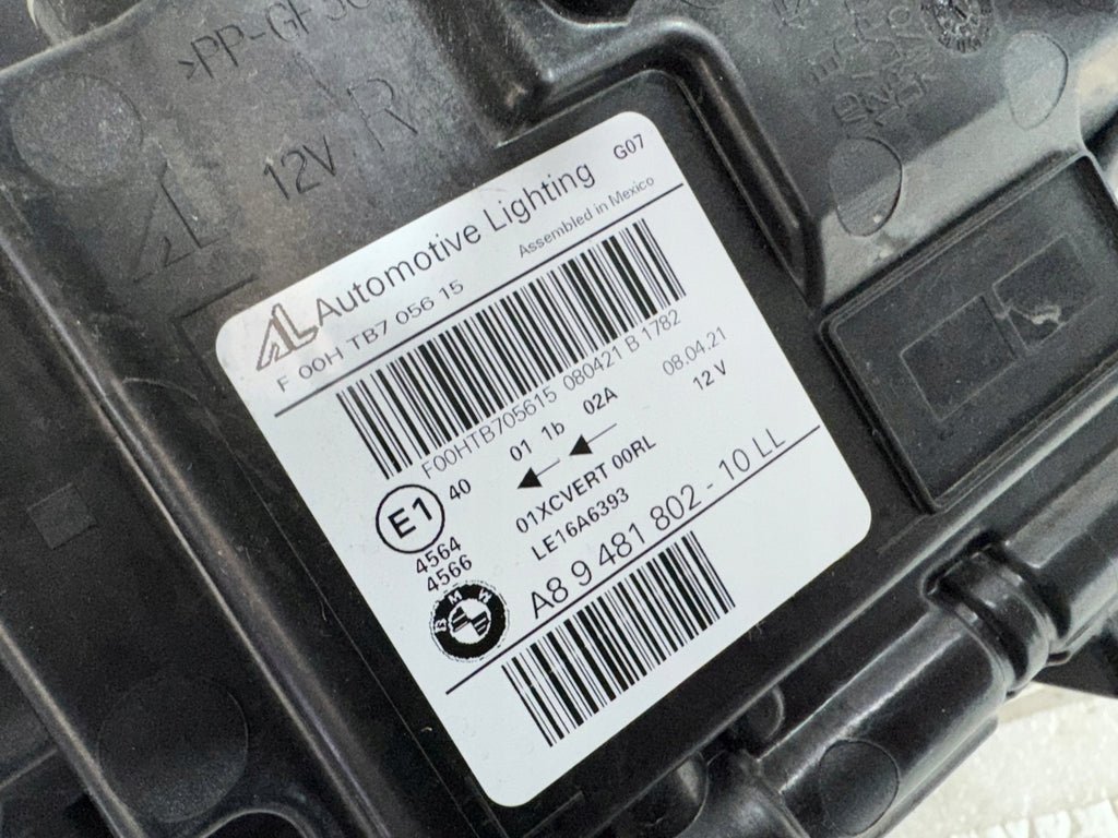 Frontscheinwerfer BMW X7 G07 9481802-10 Laser Rechts Scheinwerfer Headlight SCH9223868451pj