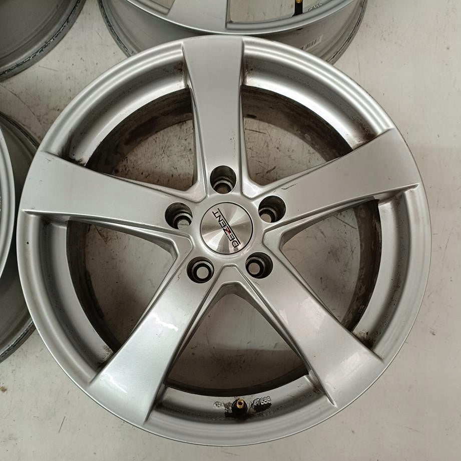 4x Alufelge 17 Zoll 7.5" 5x112 35ET Glanz Silber Audi I Rim Wheel FEL3220506000xw