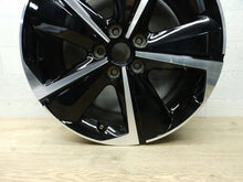 Load image into Gallery viewer, 1x Alufelge 17 Zoll 7.5" 5x108 44ET Glanz Schwarz 9847065380 Opel Astra L FEL7484603952hx