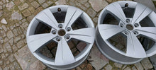 Load image into Gallery viewer, 1x Alufelge 17 Zoll 6.5&quot; 5x112 41ET Glanz Silber 3V0601025A Audi Superb Iii