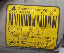 Laden Sie das Bild in den Galerie-Viewer, Frontscheinwerfer Mercedes-Benz W203 A2038203659 Rechts Scheinwerfer Headlight SCH7053594507xc