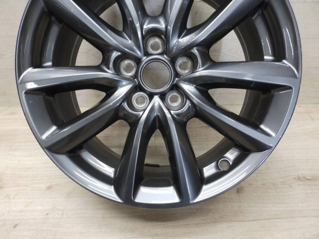 1x Alufelge 18 Zoll 7.0" 5x114.3 45ET Glanz Graphit 9965B57080 Mazda Cx-3 Cx3 FEL8142016968kh