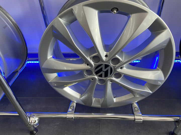 4x Alufelge 17 Zoll 7.0" 5x112 48 5ET Glanz Silber A2054018000 Mercedes-Benz I FEL9501591190jz