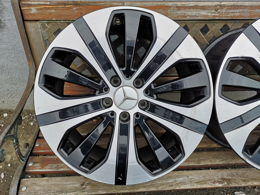 1x Alufelge 18 Zoll 8.0" 5x112 38ET Glanz Schwarz A2534014600 Mercedes-Benz Glc FEL6500039223rw