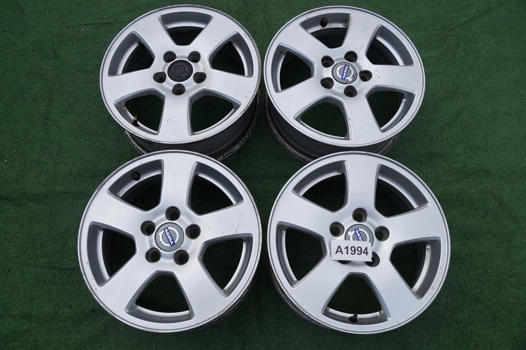 4x Alufelge 15 Zoll 6.0" 5x108 46ET Glanz Silber 30714962 Volvo S40 I Rim Wheel FEL2215025674wm