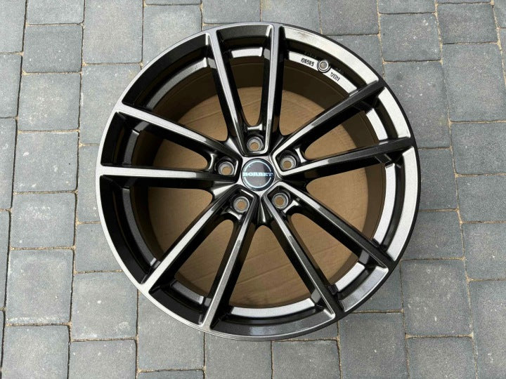 1x Alufelge 19 Zoll 8.0" 5x112 40ET Matt Schwarz Rim Wheel FEL4629434466ig