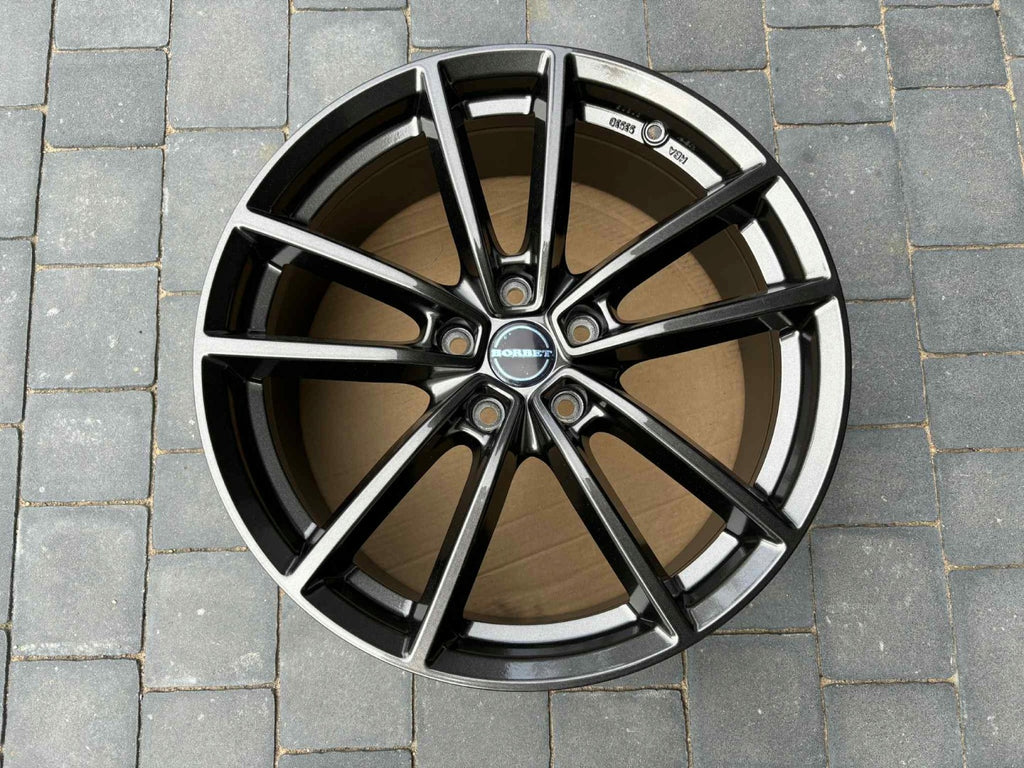 1x Alufelge 19 Zoll 8.0" 5x112 40ET Matt Schwarz Rim Wheel FEL4629434466ig