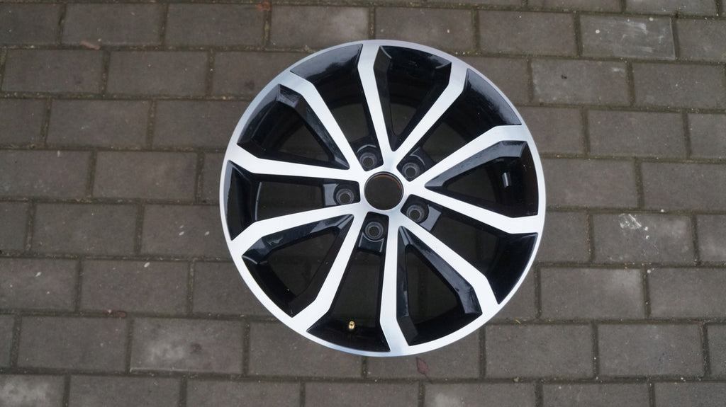 1x Alufelge 17 Zoll 7.0" 5x112 49ET 5E0601025AE Skoda Octavia Iii Rim Wheel FEL6562560637xa