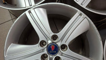 Laden Sie das Bild in den Galerie-Viewer, 4x Alufelge 17 Zoll 7.5" 5x110 49ET Glanz Silber 12780246 Saab 9-5 9-3 Rim Wheel FEL9322622129oy