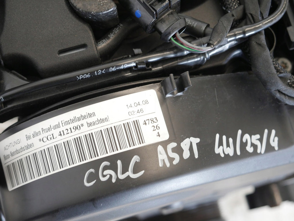 Motor Audi C7 A4 B8 CGLC 2.0 TDI 177PS 130kW 133TKm 2008 Diesel Engine Komplett