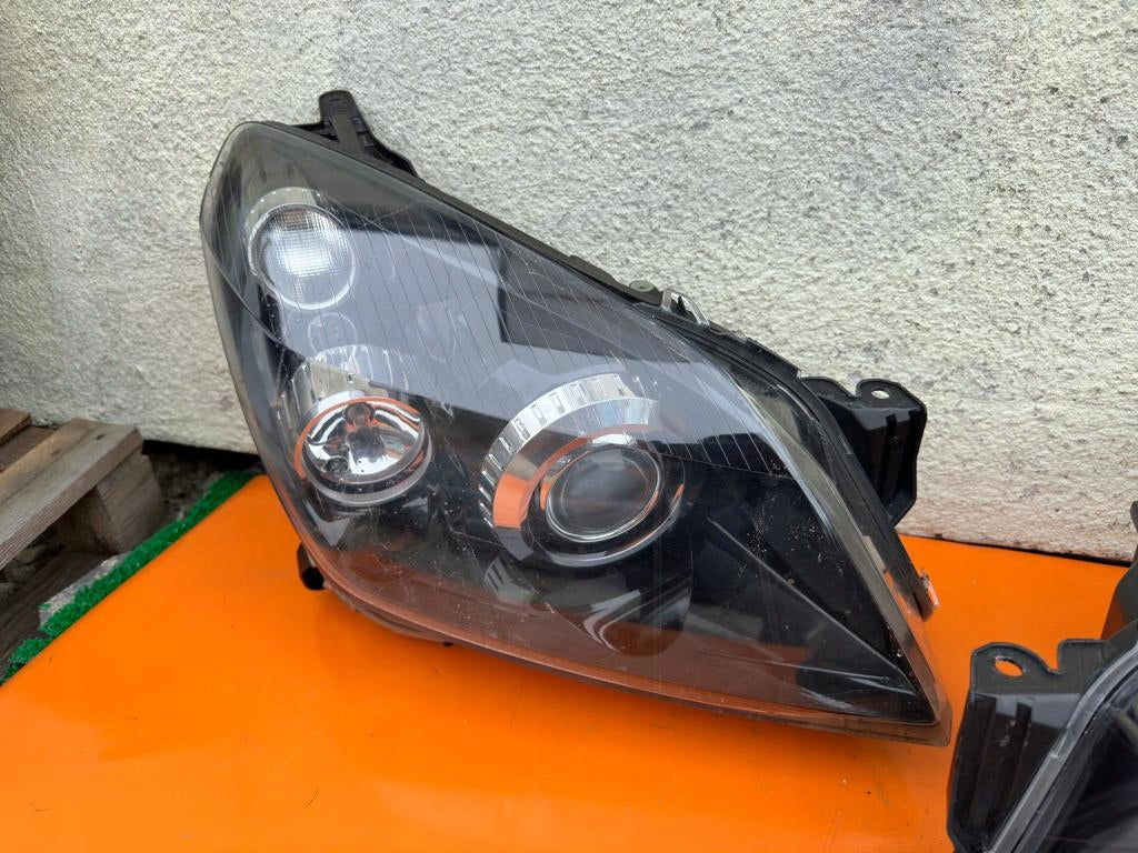 Frontscheinwerfer Opel Astra H XENON Ein Satz Scheinwerfer Headlight