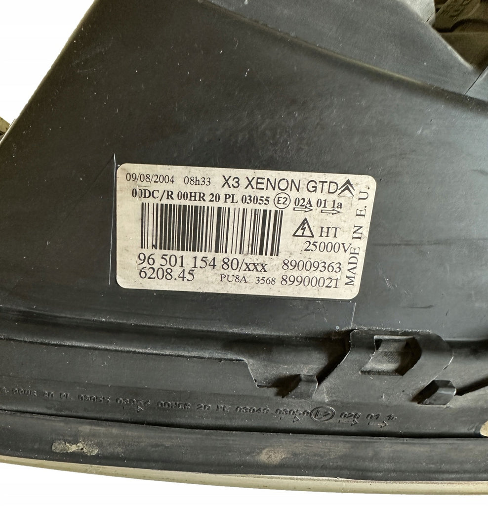 Frontscheinwerfer Citroën C5 9661316580 Ein Stück (Rechts oder Links) Headlight SCH3214609339zm