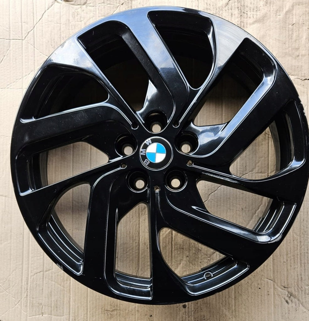1x Alufelge 19 Zoll 5.0" 5x112 28ET Glanz Schwarz 6887937 BMW I3 Rim Wheel FEL3320738208he