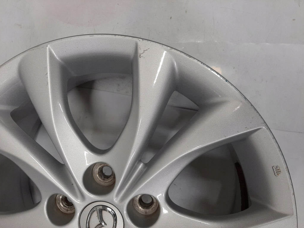 1x Alufelge 17 Zoll 7.0" 5x114.3 52 5ET Glanz Silber 9965467070 Mazda 3 5