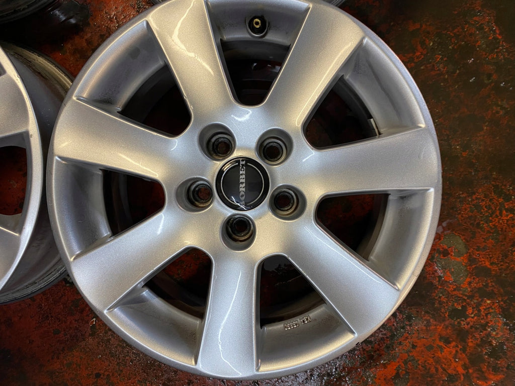 4x Alufelge 15 Zoll 6.5" 5x100 35ET KBA45850 Audi A2 IV Octavia 4 Golf Rim Wheel FEL3314703904bp