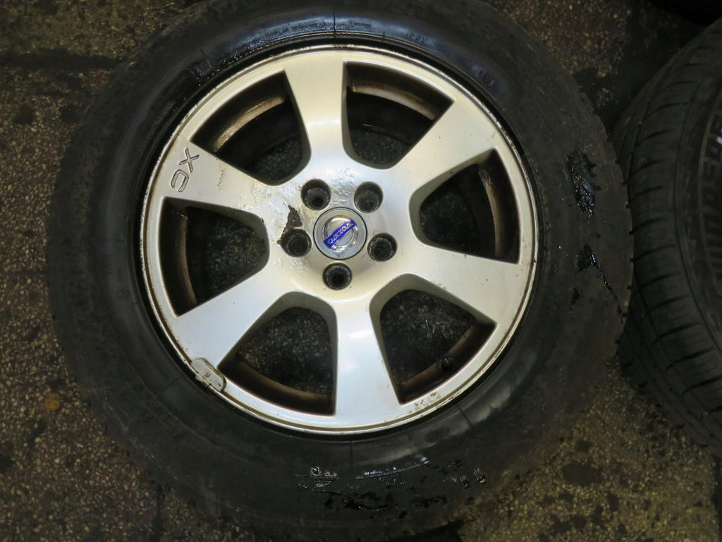 4x Alufelge 17 Zoll 7.5" 5x108 55ET Glanz Silber 30671480 Volvo Xc60 I Rim Wheel FEL1896353682nv