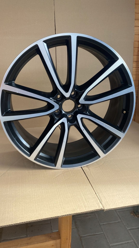 1x Alufelge 21 Zoll 8.5" 5x112 34ET Glanz Schwarz 80A601025BG Audi Q5 Rim Wheel FEL3022353536ur