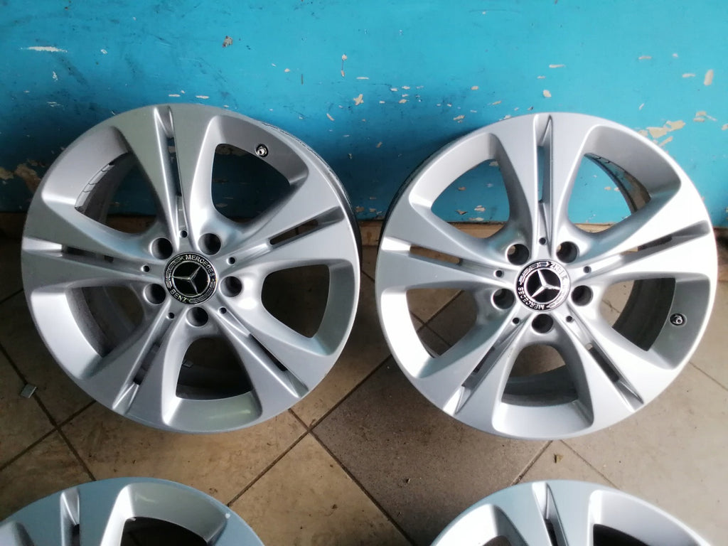 4x Alufelge 17 Zoll 7.0" 5x112 48 5ET A2054014300 Mercedes-Benz W204 Rim Wheel FEL4728807447cw