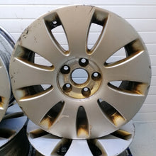 Load image into Gallery viewer, 4x Alufelge 16 Zoll 7.0&quot; 5x112 35ET Glanz Silber 4F0601025N Audi A6 C6 Rim Wheel