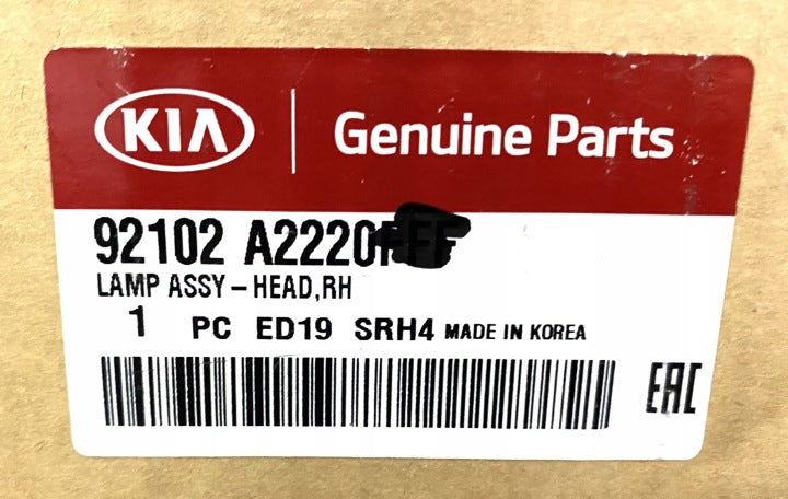 Frontscheinwerfer Kia Ceed 92102A2220 LED Rechts Scheinwerfer Headlight SCH6042519801zv