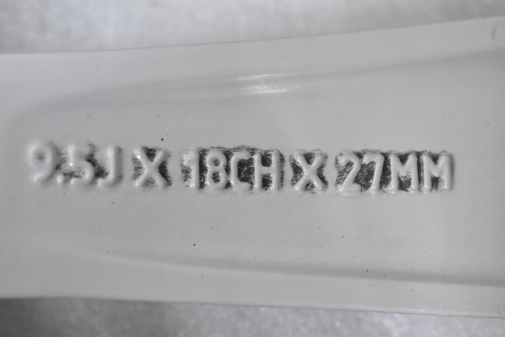 1x Alufelge 18 Zoll 9.5" 5x108 27ET Glanz Silber EX53-1007-BA Jaguar F-Type FEL4349931204pu