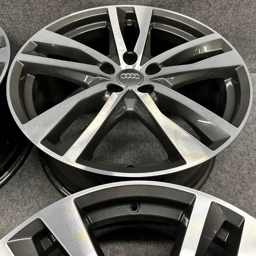 4x Alufelge 19 Zoll 8.5" 5x112 40ET Glanz Graphit 4K0601025H Audi A6 C8 Mg FEL8926340283ko
