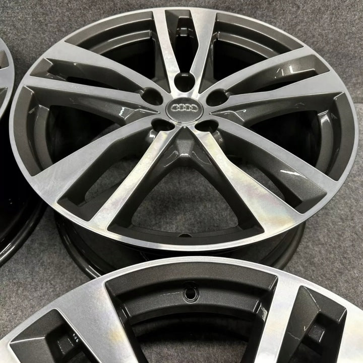 4x Alufelge 19 Zoll 8.5" 5x112 40ET Glanz Graphit 4K0601025H Audi A6 C8 Mg FEL8926340283ko