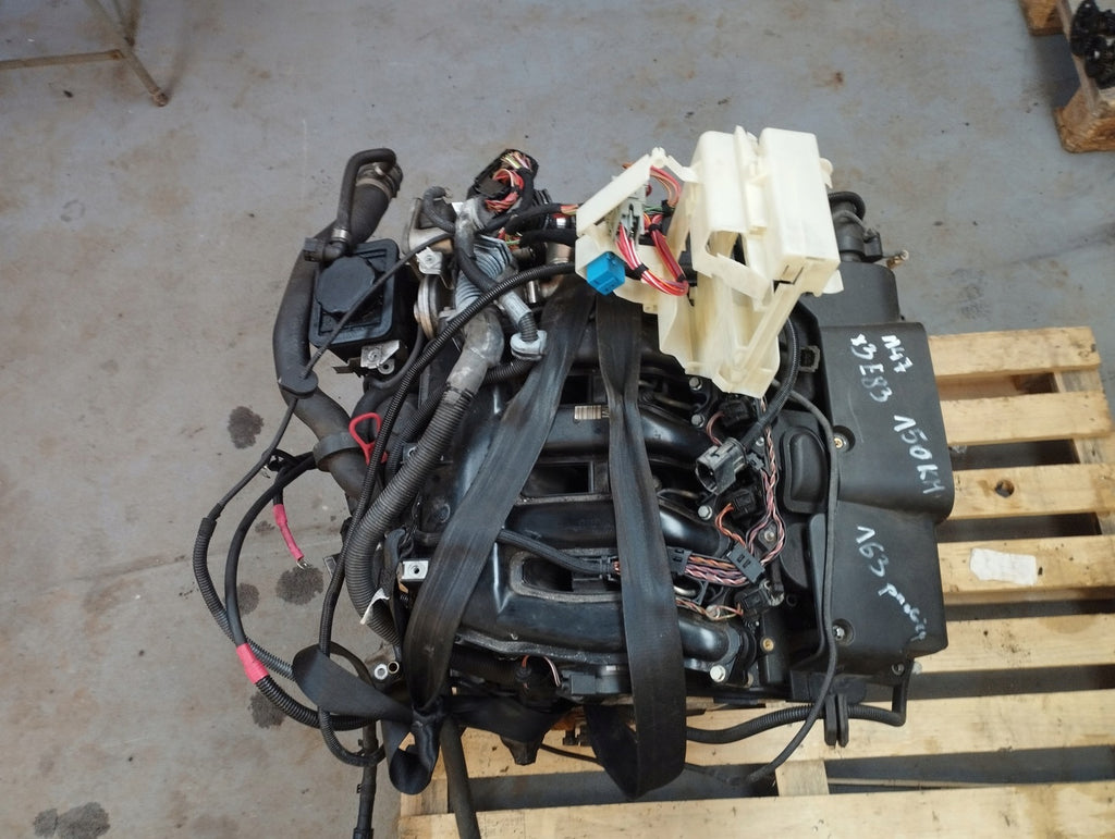 Motor BMW X3 E83 M47 105PS Diesel Engine Unkomplett Überholt