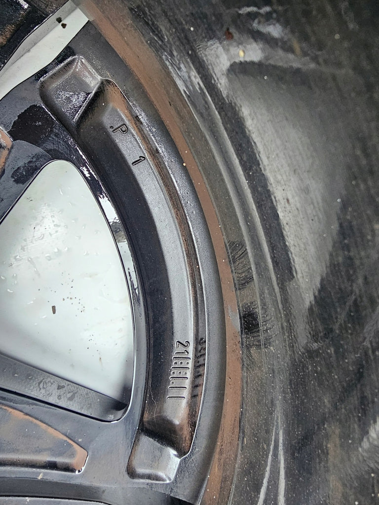 1x Alufelge 18 Zoll 9.0" 5x112 58ET Glanz Graphit A2064016600 Mercedes-Benz W206