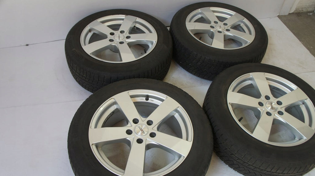 4x Alufelge 17 Zoll 7.5" 5x112 35ET Silber Audi I Rim Wheel FEL8938464550px