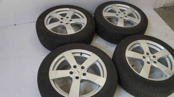4x Alufelge 17 Zoll 7.5" 5x112 35ET Silber Audi I Rim Wheel FEL8938464550px