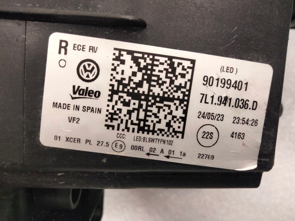 Frontscheinwerfer VW Multivan 7L1941036D LED Rechts Scheinwerfer Headlight SCH4517794732rj