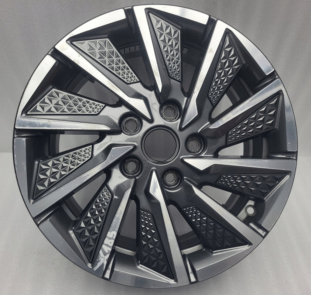 1x Alufelge 16 Zoll 6.5" 5x114.3 50ET Glanz Grau 52910-G7700 Hyundai Ioniq Mg FEL5282525069mq