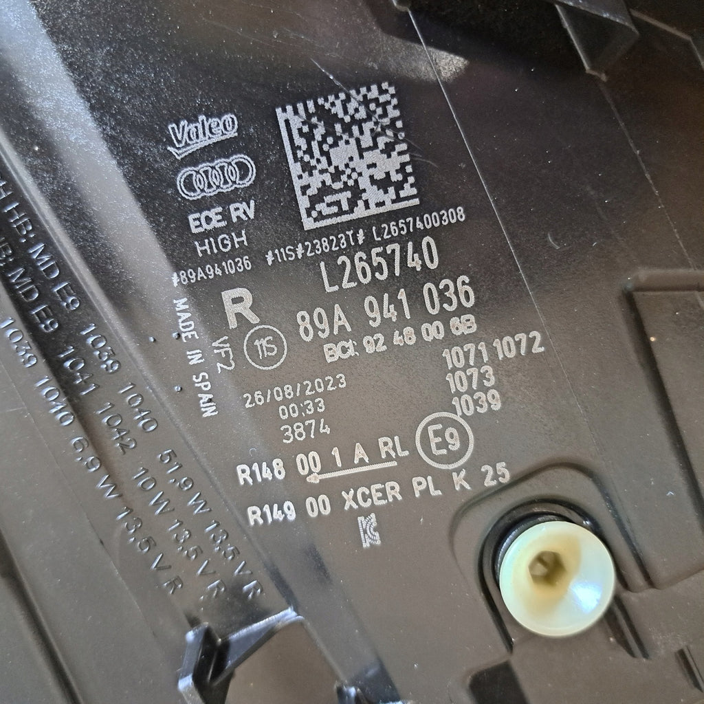 Frontscheinwerfer Audi E-Tron 89A941036 LED Rechts Scheinwerfer Headlight